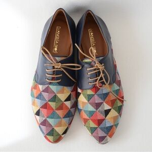 Evangelia Drosi lace up Oxford shoes
